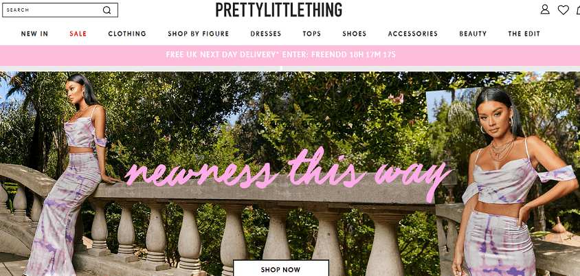 Pretty Little Things website