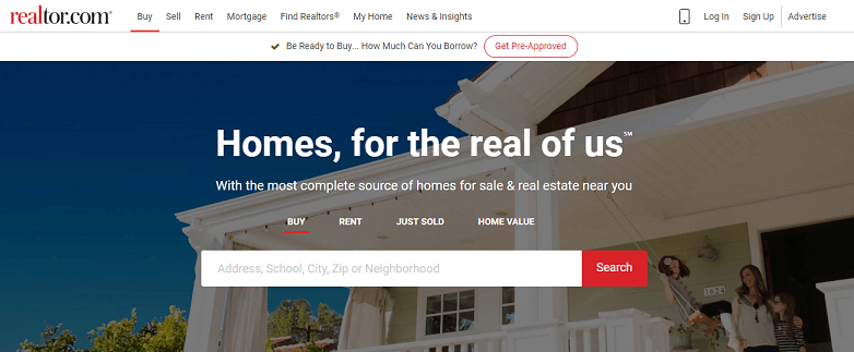 Realtor website