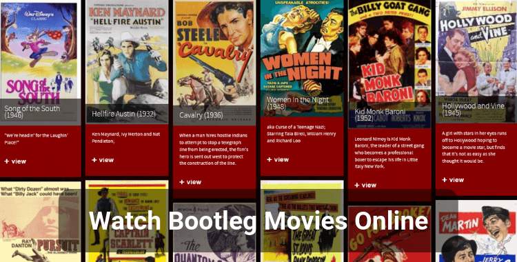 watch free bootleg movies online