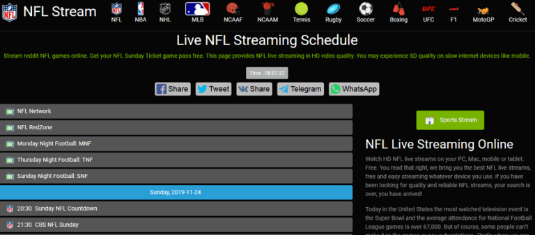 15 Free NFL Live Streaming Sites in 2021 (Updated) - SharpHunt