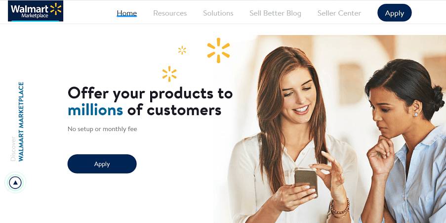 Walmart website