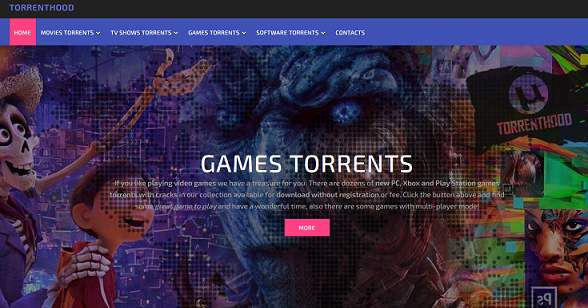 TorrentHood website