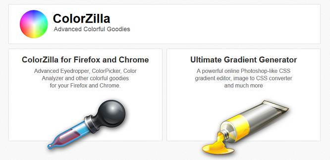 ColorZilla website