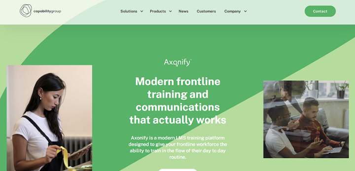 Axonify website