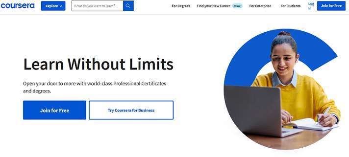 Coursera website