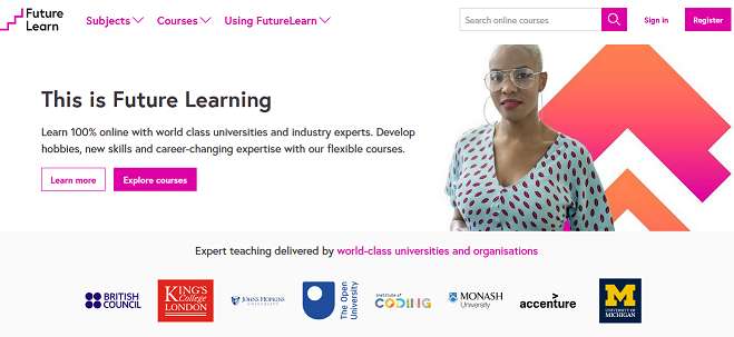 Futurelearn website