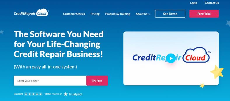 Credit Repair Cloud website