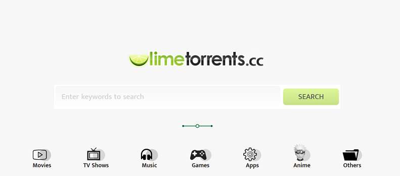 LimeTorrent website