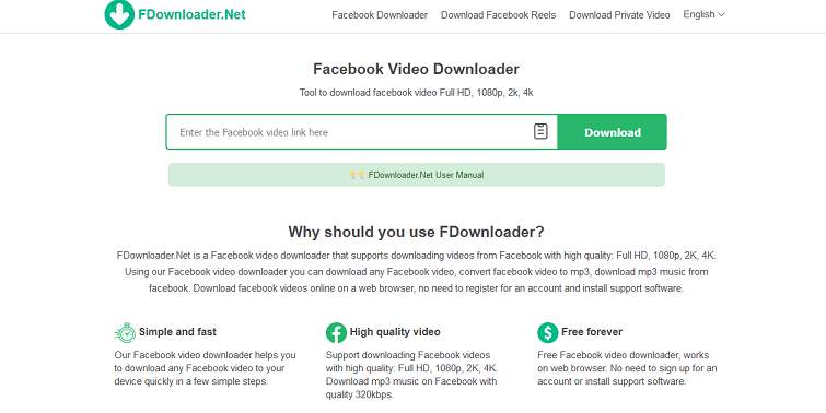 Fdownloader website