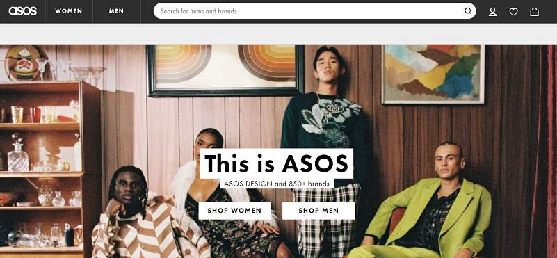 ASOS website