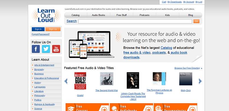 LearnoutLoud AudiobookBay Alternatives