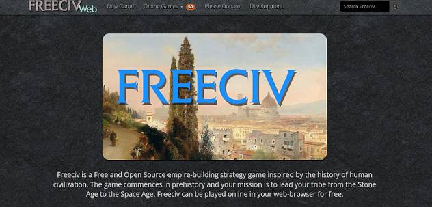 Freeciv-Web website