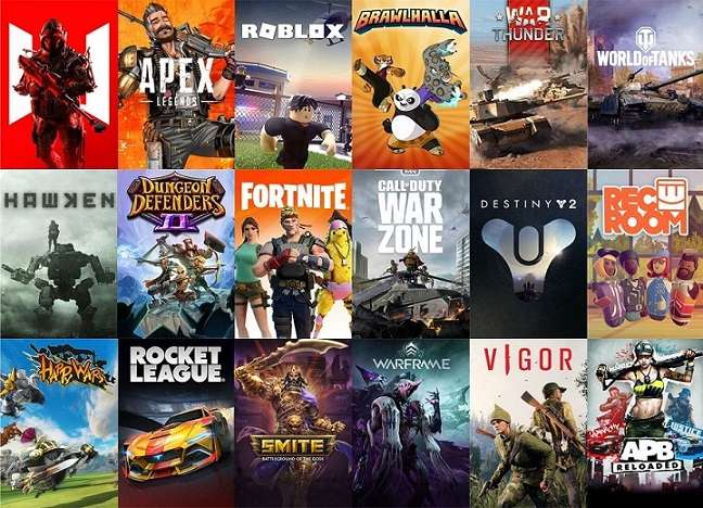 Xbox games list