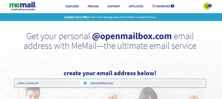 OpenMailBox website