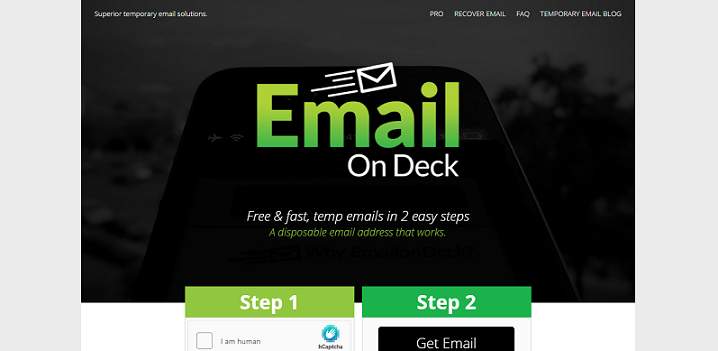 EmailOnDeck website