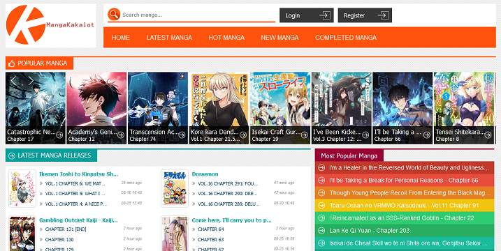 Manga Kakalot website