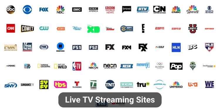 Live TV Streaming Sites