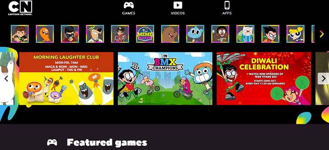 Cartoon Network website